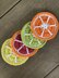 Summer Citrus Coasters