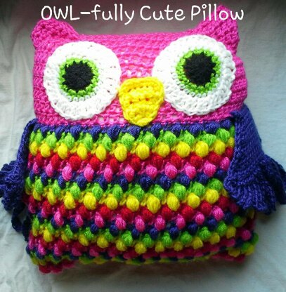 OWL-fully Cute Pillow