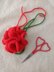 Knitted Blossom Pin