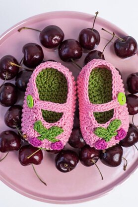 Cheery Cherry Booties