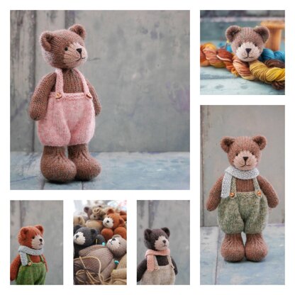 Little Tearoom Bears: Method 1 (8")