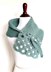 Asymmetric Keyhole Shell Scarf