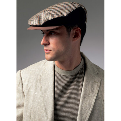Vogue Men's Hats V8869 - Paper Pattern, Size ONE SIZE