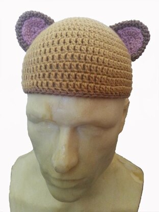 Teddy bear and Kitty Hat