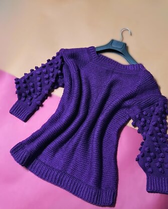 Adult women sweater . The Pop Up sweater