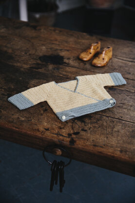 Baby wraparound cardigan