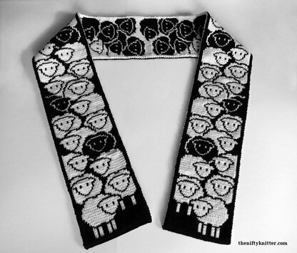 Counting Sheep Scarf