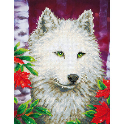 Diamond Dotz White Wolf Diamond Painting Kit