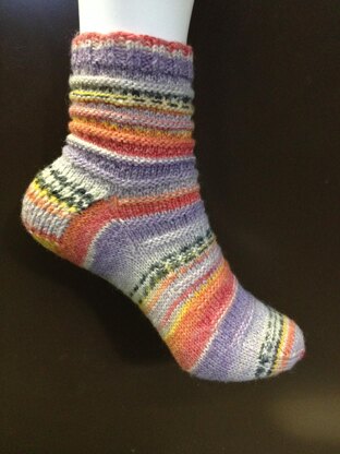 Knit, Purl and a Little Slip 4 ply Socks