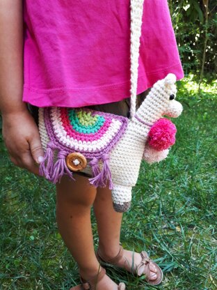 Llama purse