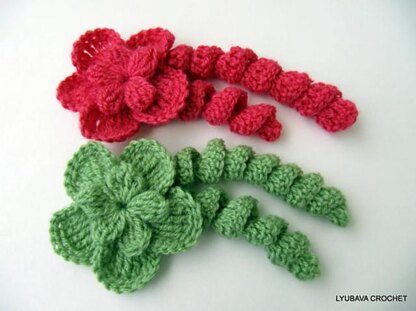 Flower With Curls Tutorial