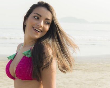 Strawberry Bikini Top