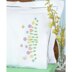 Jack Dempsey Stamped Pillowcases W White Lace Edge 2Pkg - Field of Flowers