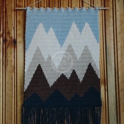 Mountains Shade Wall Hanging