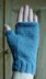 Swan fingerless gloves