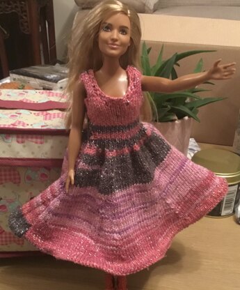 My first Barbie dress