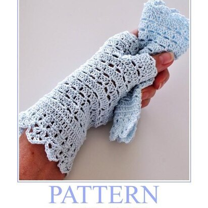 Crochet Mittens EDWARDIAN