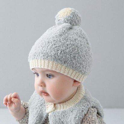 Baby Hat in Phildar Phil Douce & Partner 3.5 - Downloadable PDF