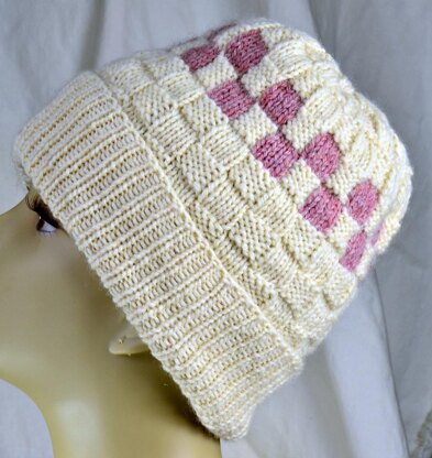 Checkerboard Slouch Hat