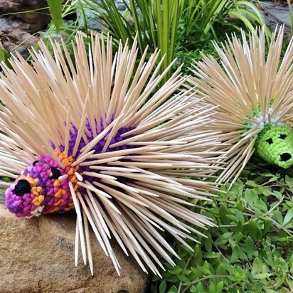 Petunia Porcupine Toothpick Holder