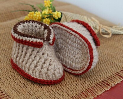 Chocolate Milk Booties