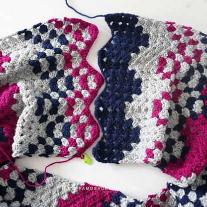 Granny Ripple Scarf