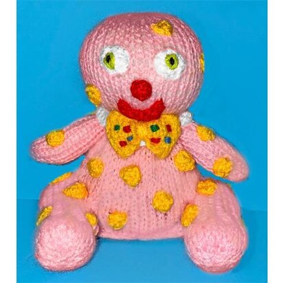 Mr Blobby inspired choc orange cover / 15cms toy