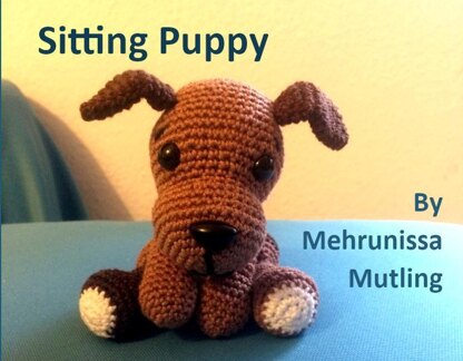 Sitting puppy