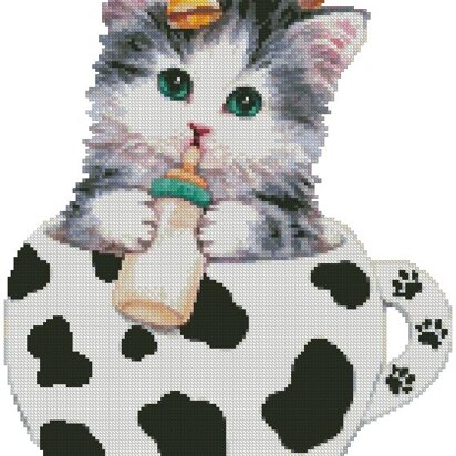 Cow Kitty Cup - #13311-KH