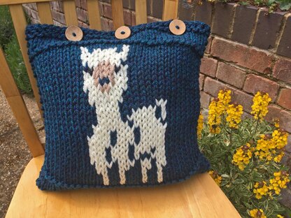 Alpaca on a Cushion