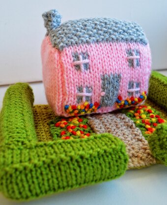 English Country Cottage Toy Knitting Pattern