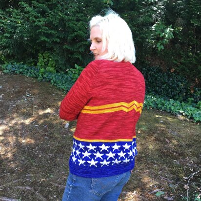 Wonder Woman cardigan