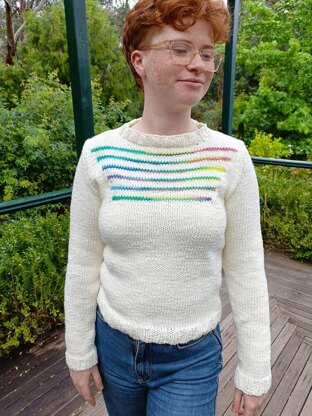 Rainbow Hussar Pullover