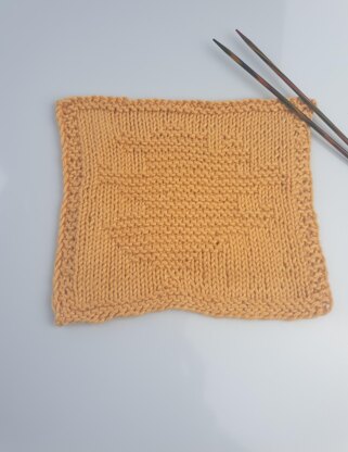 Autumn knitted squares