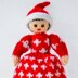 Anneke - Christmas Elf Folk Doll Knitting Pattern