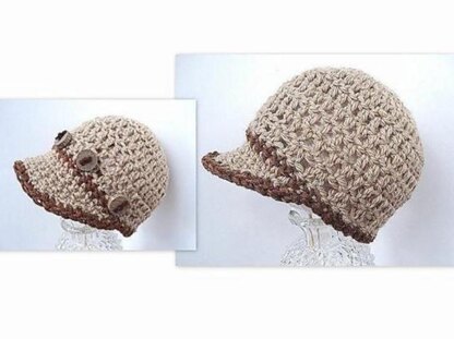 Ashton Beanie Visor | Crochet Pattern by Ashton11