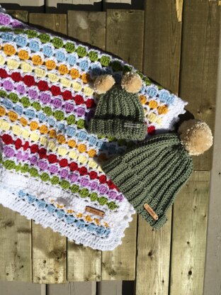 Sweet Alberta baby blanket