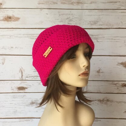 Laurel Wide Brim Watchman Beanie Cap