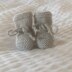 Classic 4ply Baby Bootees