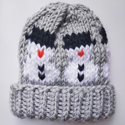 Frosty Beanie - knitting pattern