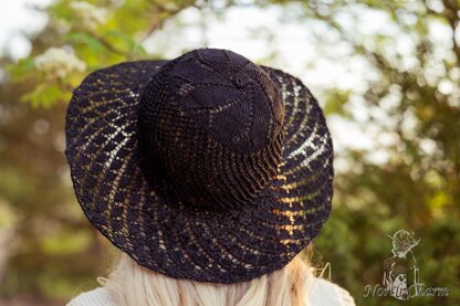 Knitted cotton Summer hat "Mila"