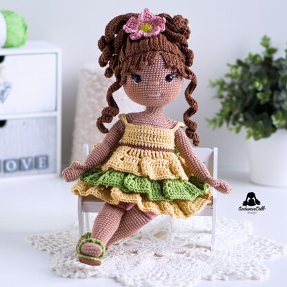 Crochet Doll Pattern - Emily