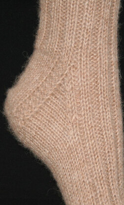 Reciprocal Socks in UK Alpaca Baby Alpaca Merino DK - Downloadable PDF