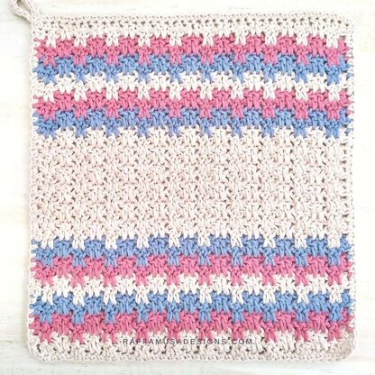 Cotton Candy Dishcloth
