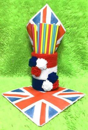 Royal British Jubilee Holder 15 cms tall