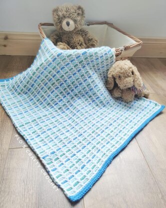 Easy Blocks Baby Blanket