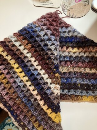 3D shawl