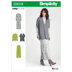 Simplicity S9018 Misses Pants, Knit Vest, Dress or Top - Paper Pattern, Size A (XXS-XS-S-M-L-XL-XXL)