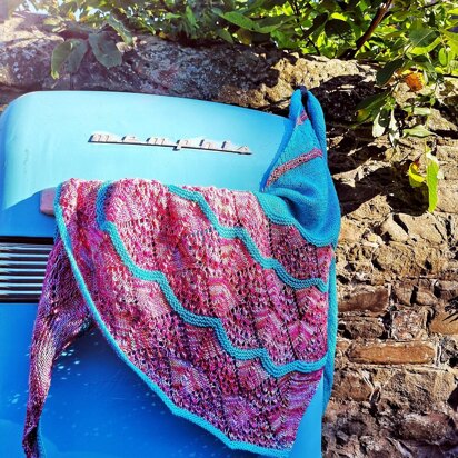 Madeira Waves - knitting pattern