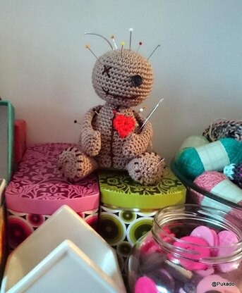 Voodoo Doll Pincushion How To - a Great Beginner's Sewing Project